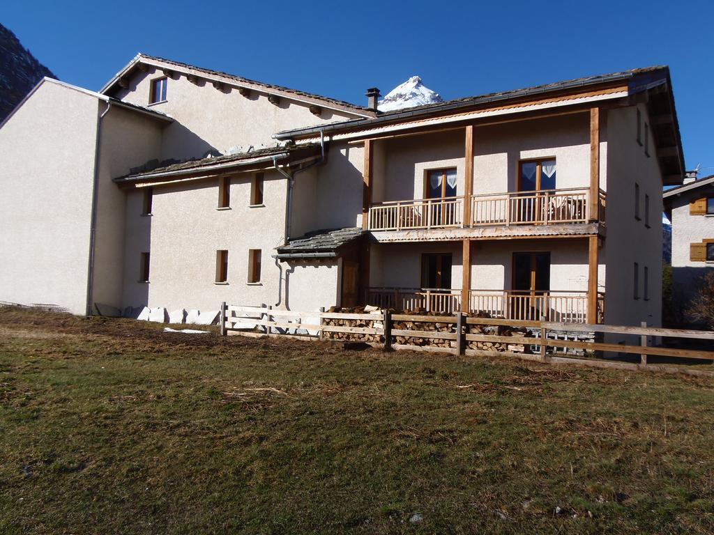Chalet L'Aubepine Residence B&B Bessans Exterior photo